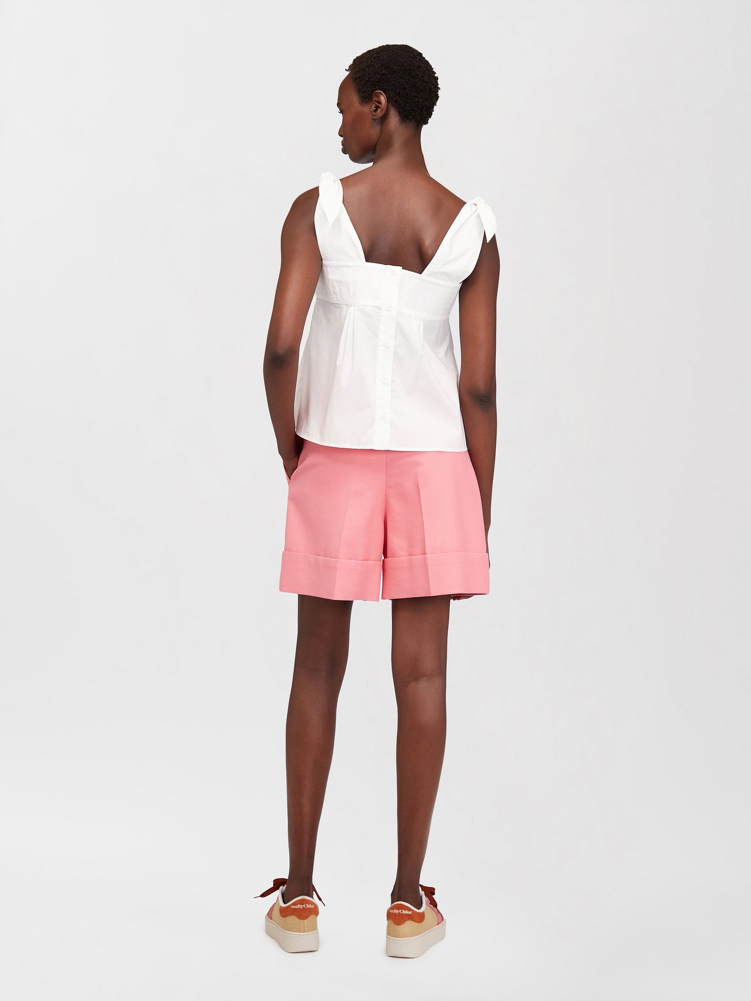 CUFFED BERMUDA SHORTS - 3