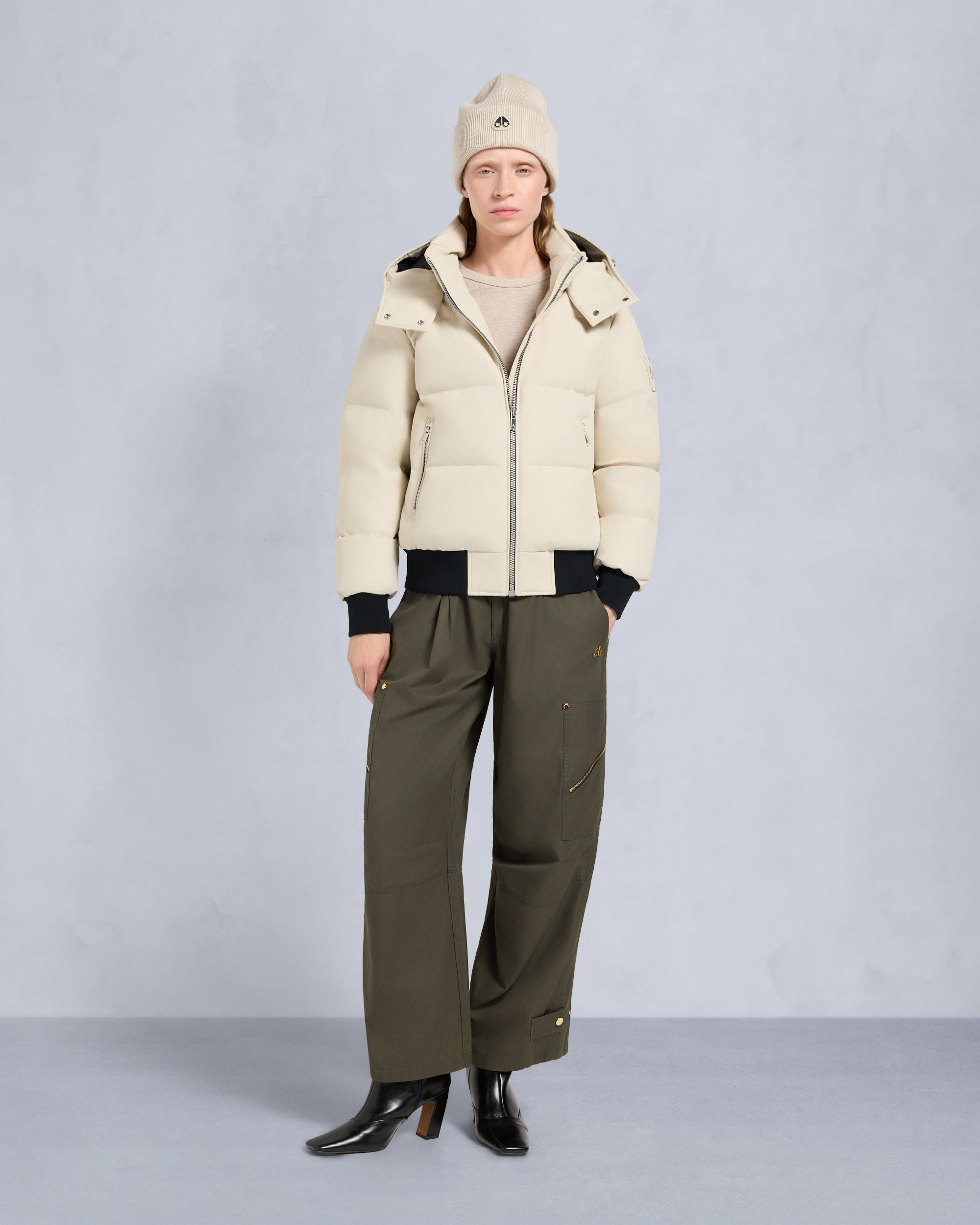 CLOUD SHEARLING BOMBER JACKET - 4