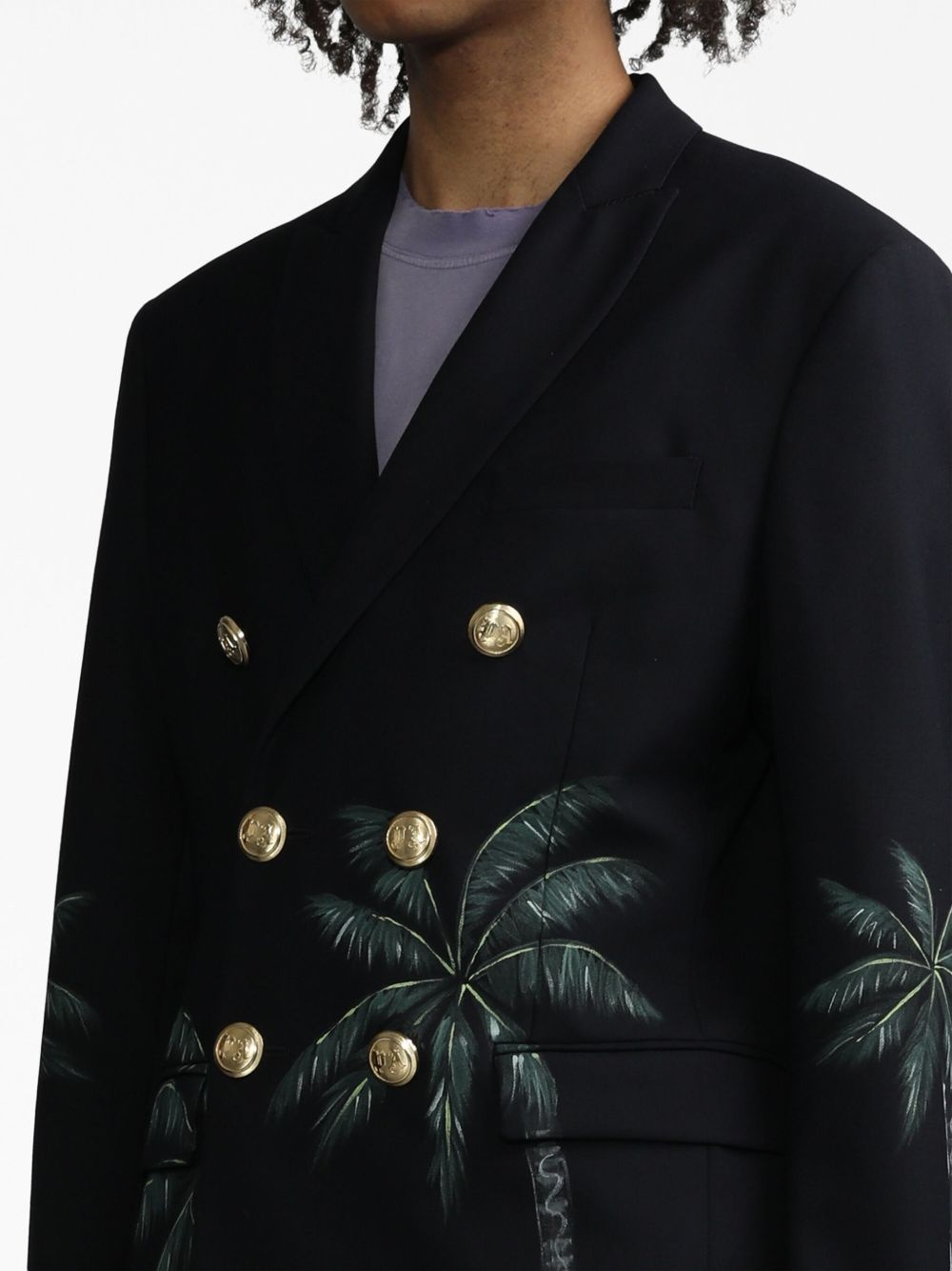 Palms Classic double-breasted blazer - 5