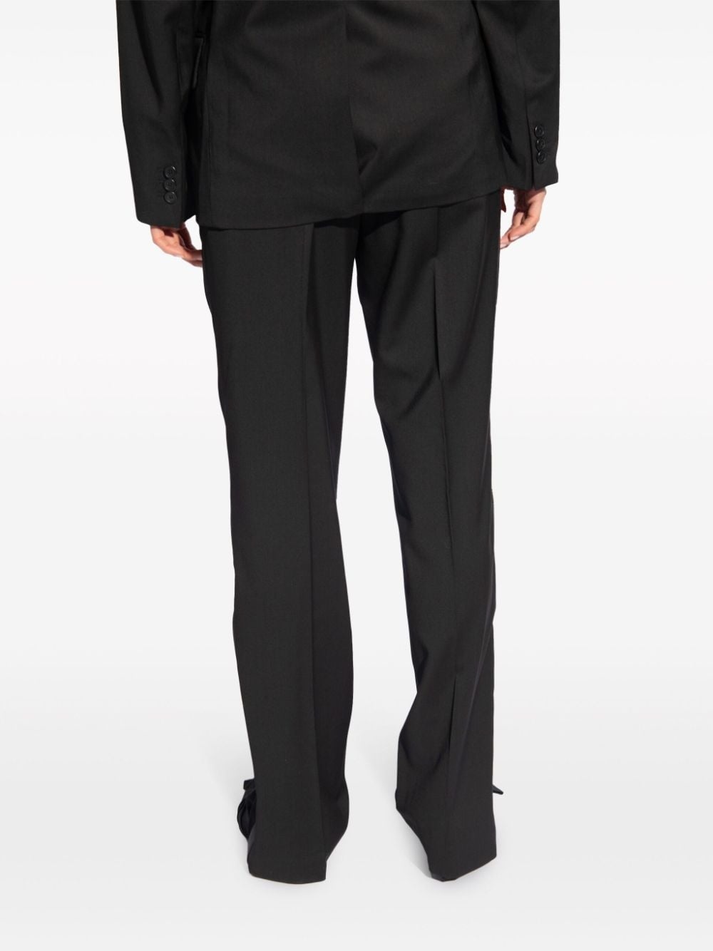 Seatbelt tailored trousers - 4