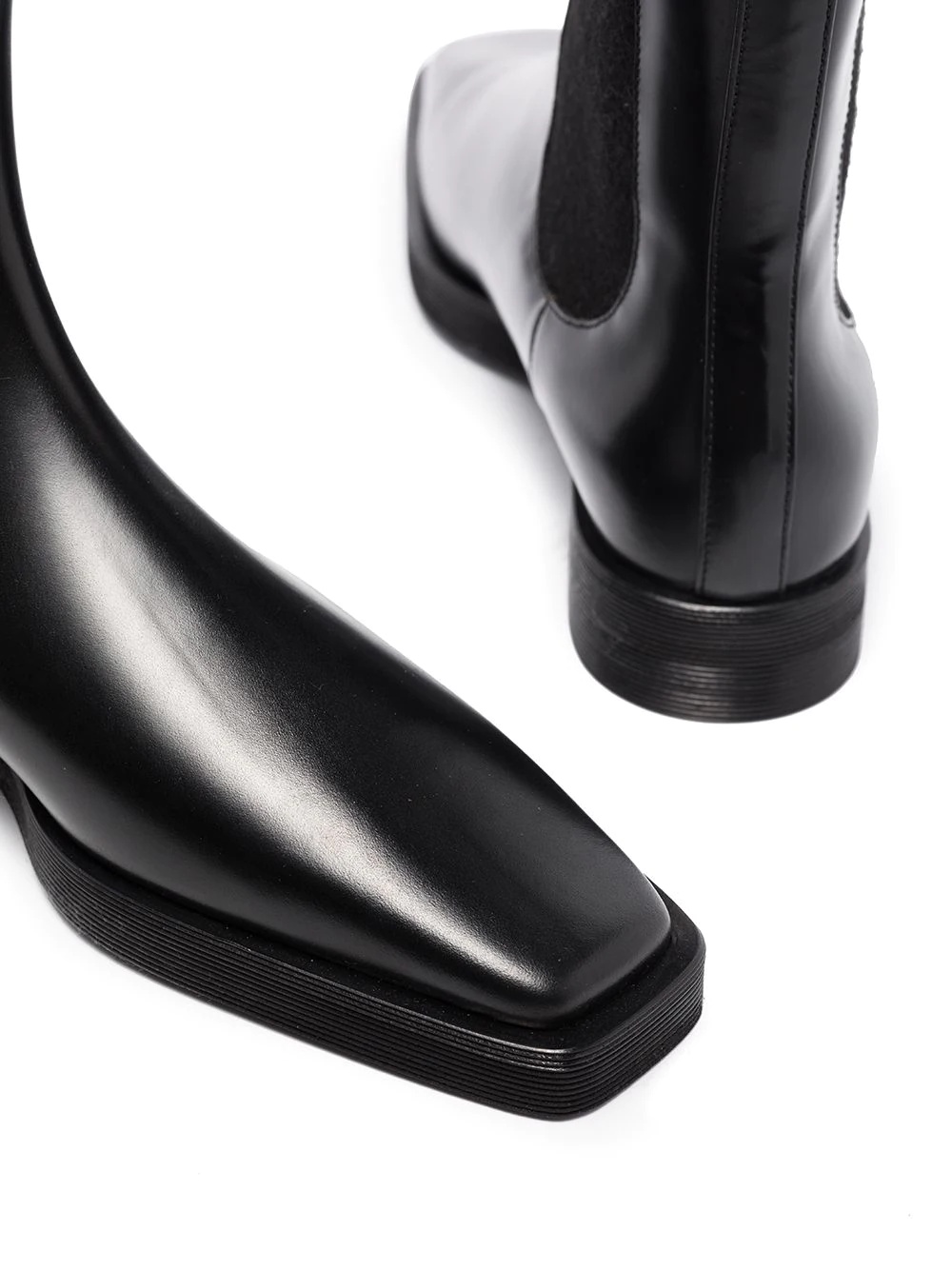 square-toe Chelsea boots - 4