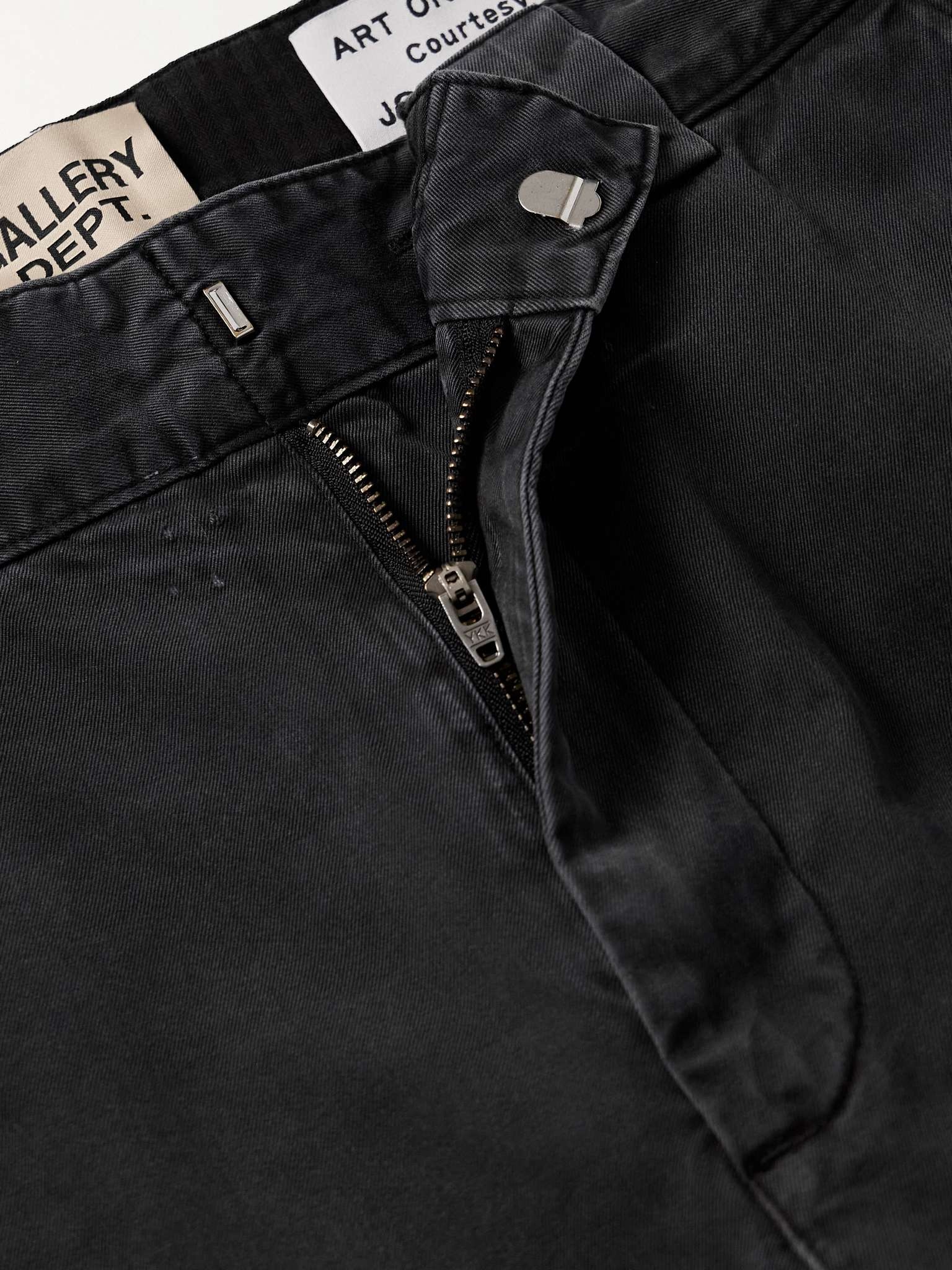 Slim-Fit Flared Paint-Splattered Jeans - 3