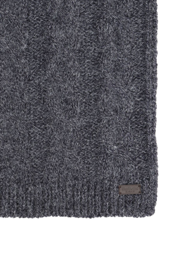 Barbour cable-knit scarf (set of two) outlook