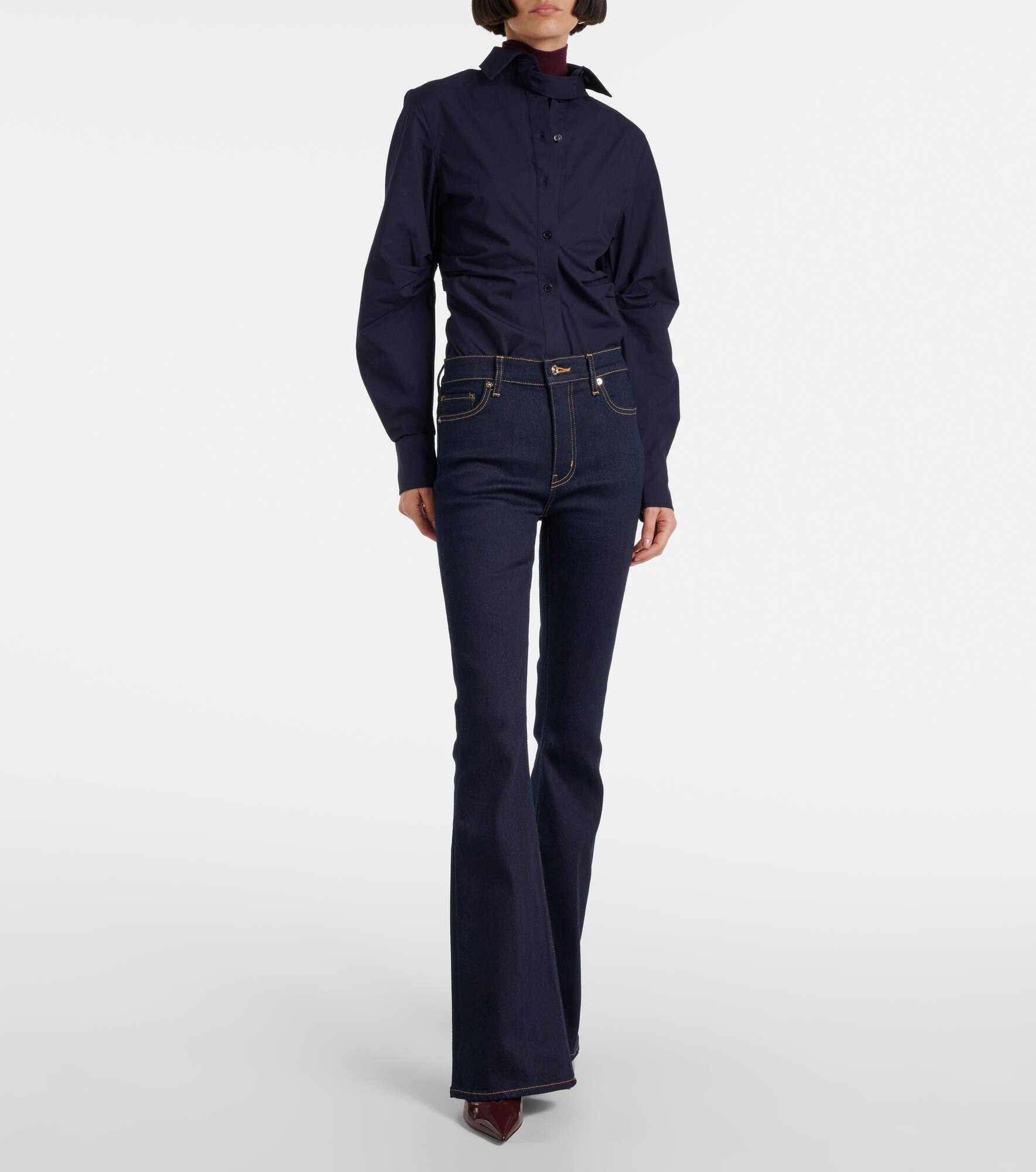 Le High Flare flared jeans - 7