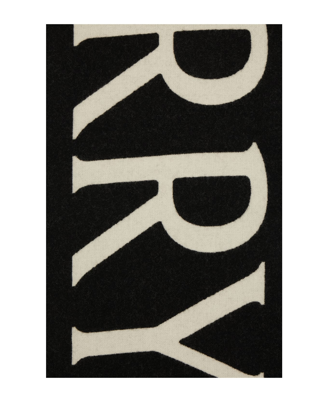 Embroidered Wool Scarf - 3