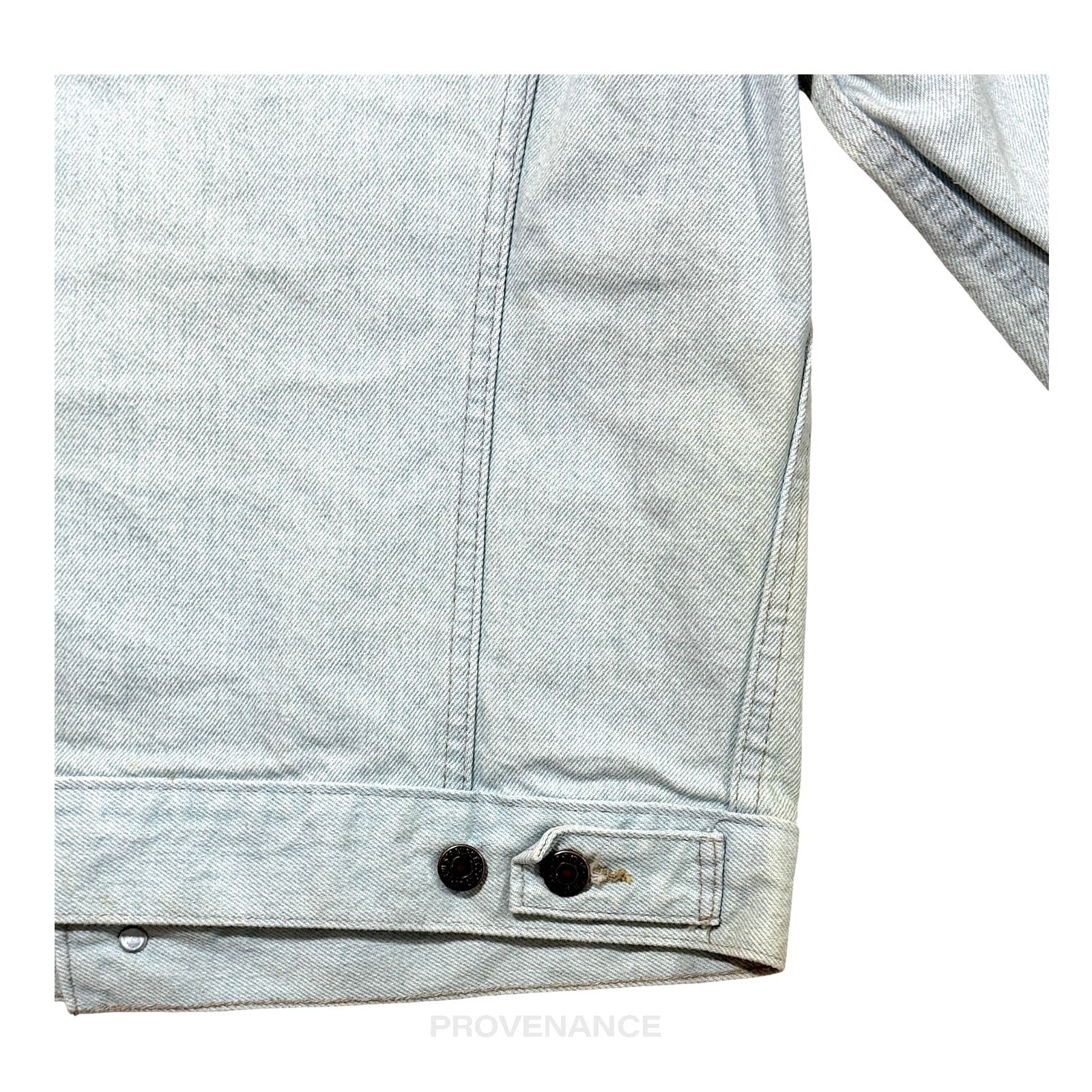 LEVIS Denim Jacket - Light Blue 38 NOS Tags - 9