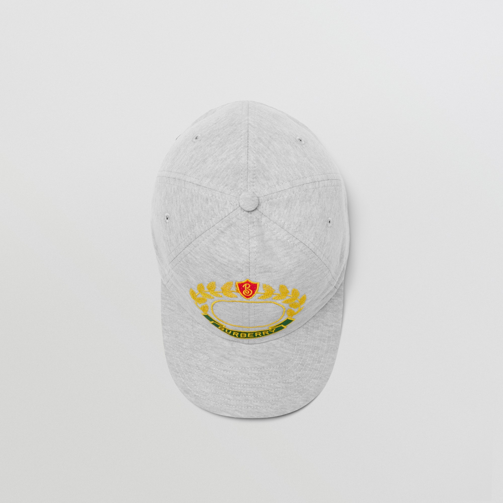 Oak Leaf Crest Cotton Jersey Baseball Cap - 6