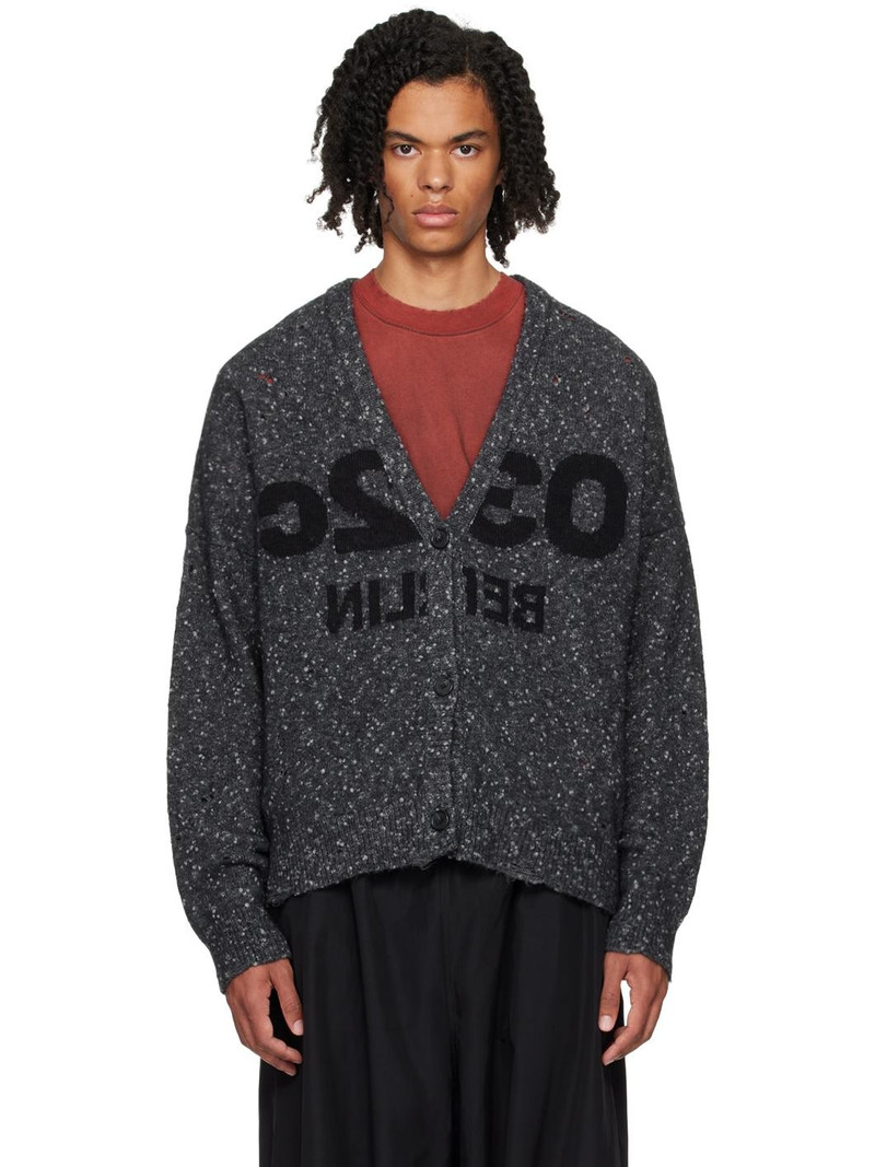 Gray Selfie Cardigan 1
