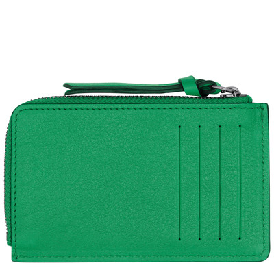 Longchamp Longchamp 3D Card holder Green - Leather outlook