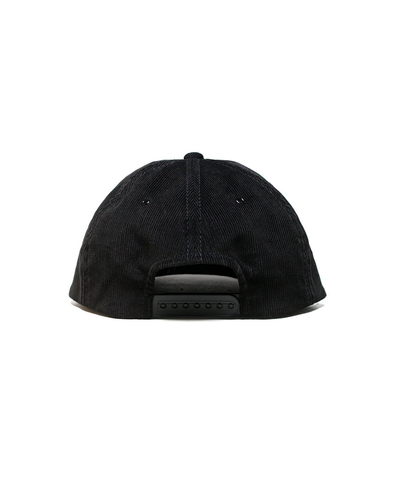 The Real McCoys BA25106 Five Panel Corduroy Cap / Look At How Buco Did It! Black outlook