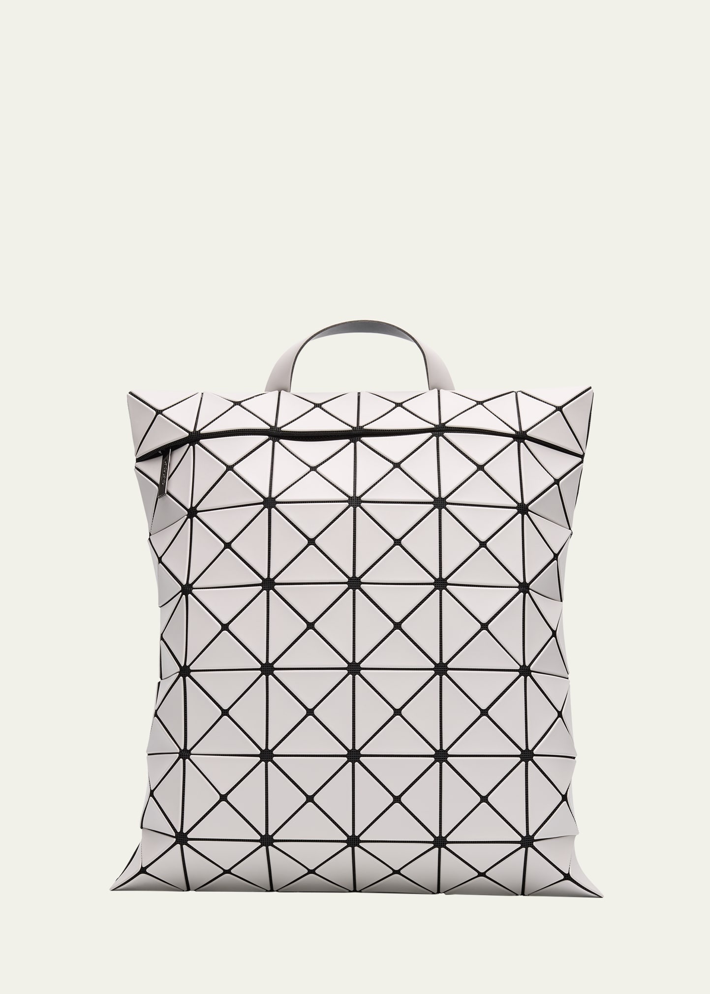 Flat Geometric Backpack - 1