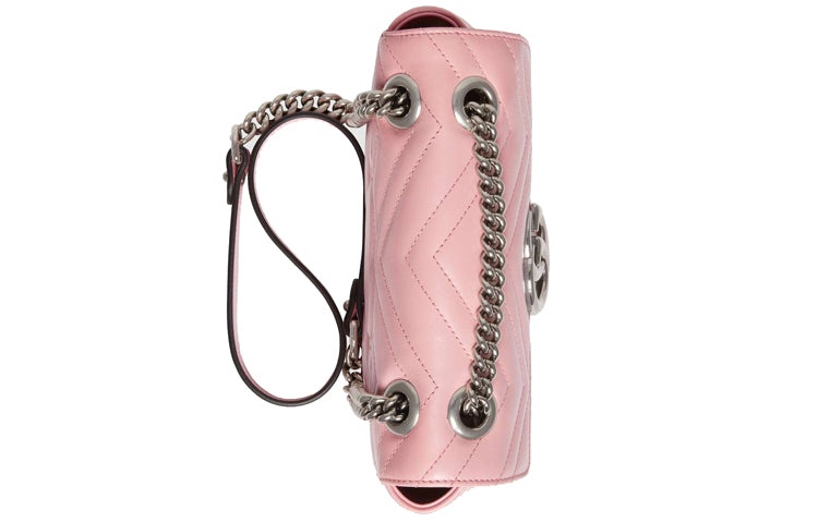 (WMNS) Gucci Marmont Series Clutch mini Pink 446744-DTDIP-5815 - 5