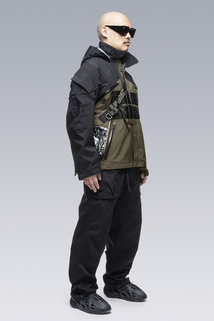 J1WTS-GT 3L Gore-Tex Pro Interops Jacket RAF Green/Black - 6