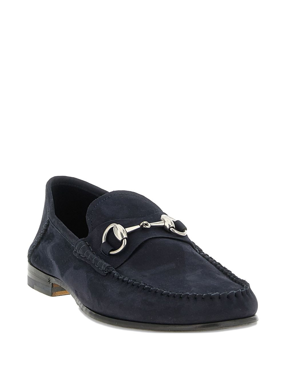 Gigi metal suede loafers - 2