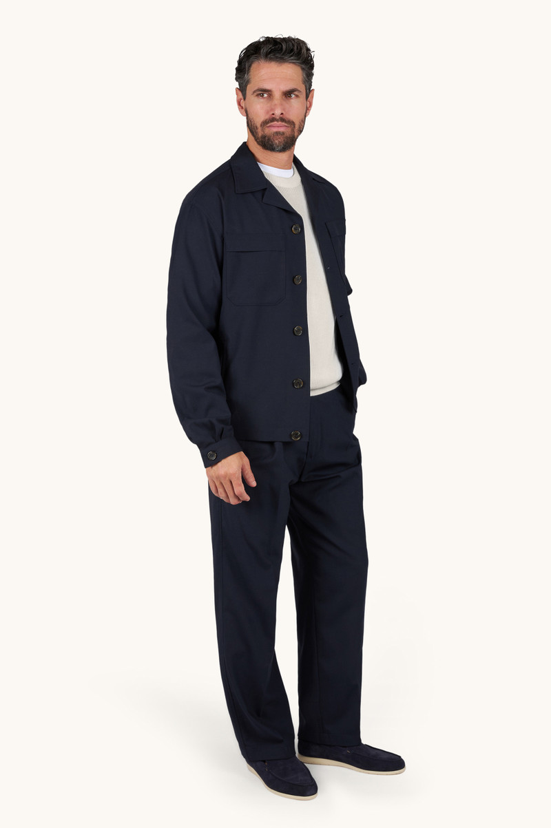 Paul & Shark CREW‑NECK SWEATER IN PIUMA COTTON outlook