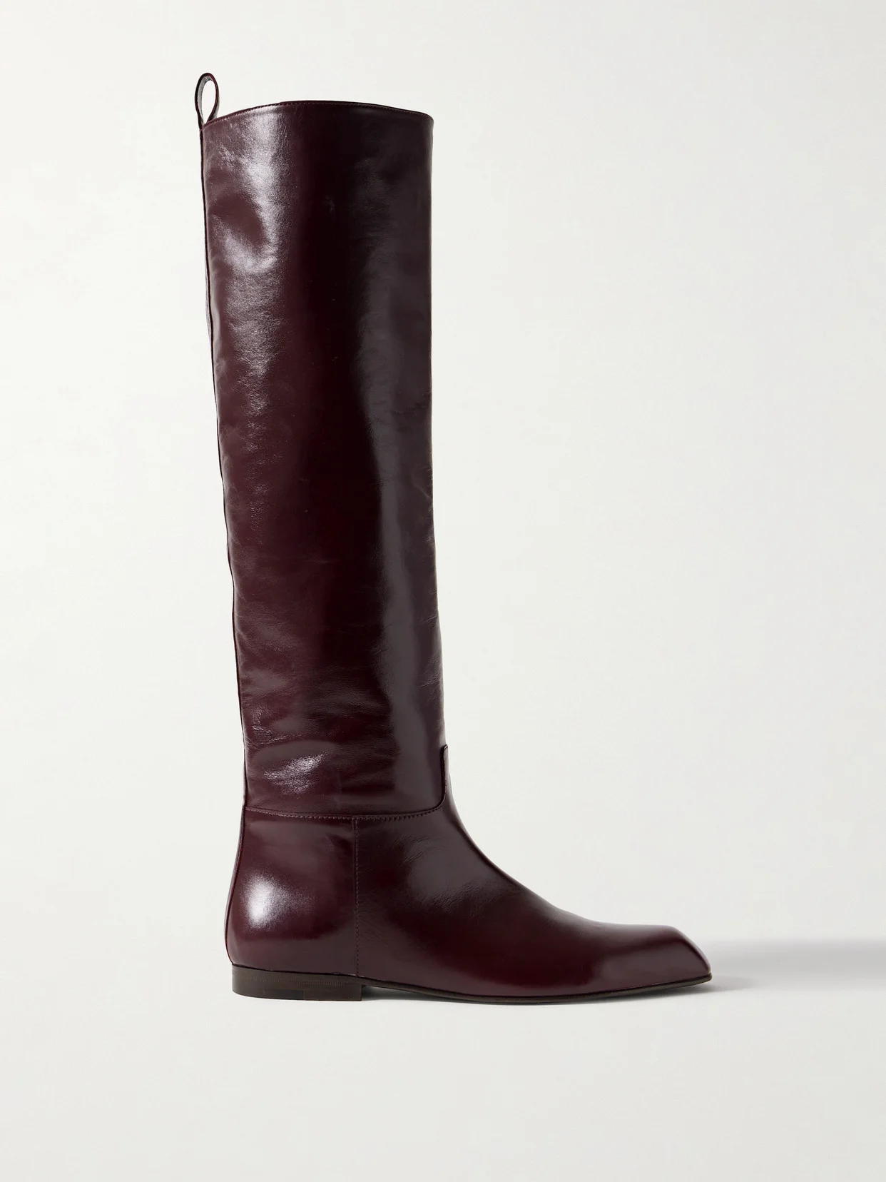 Colt Glossed-leather Knee Boots - 1