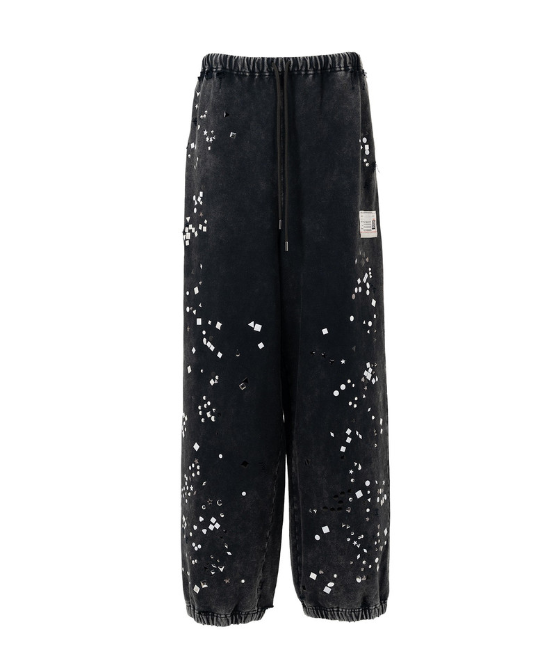 Embellished Bleached Sweat Pants 21