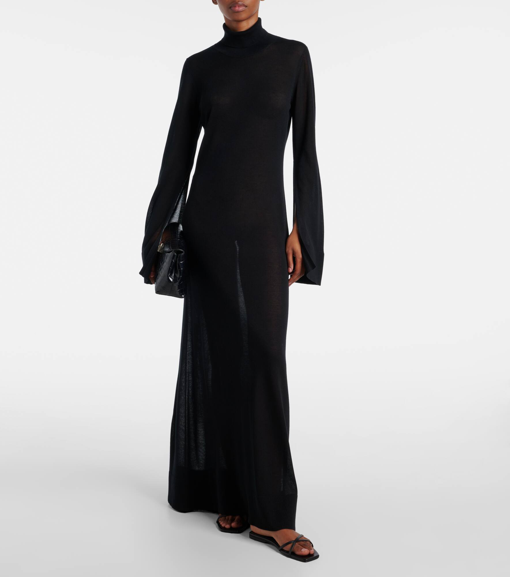 Knitted maxi dress - 2