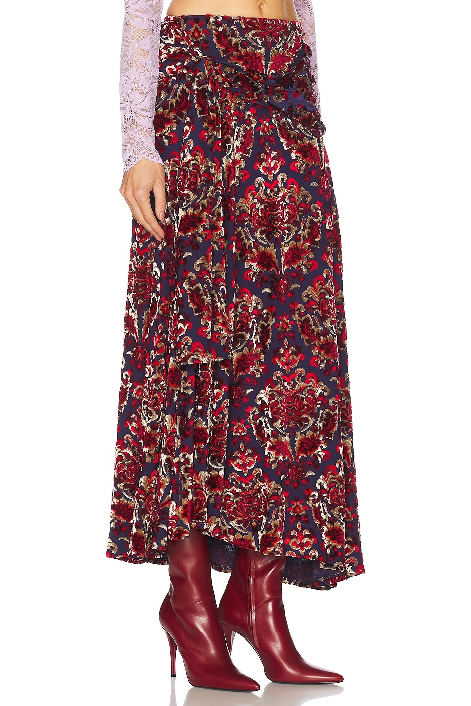 Velour Skirt - 2