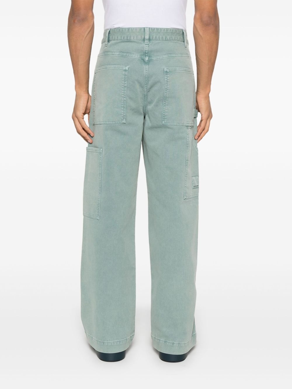 straight-leg trousers - 4