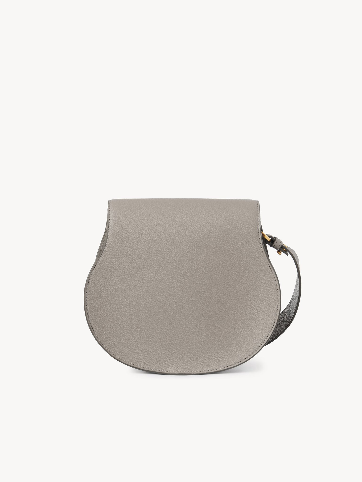 MARCIE SADDLE BAG IN GRAINED LEATHER - 3