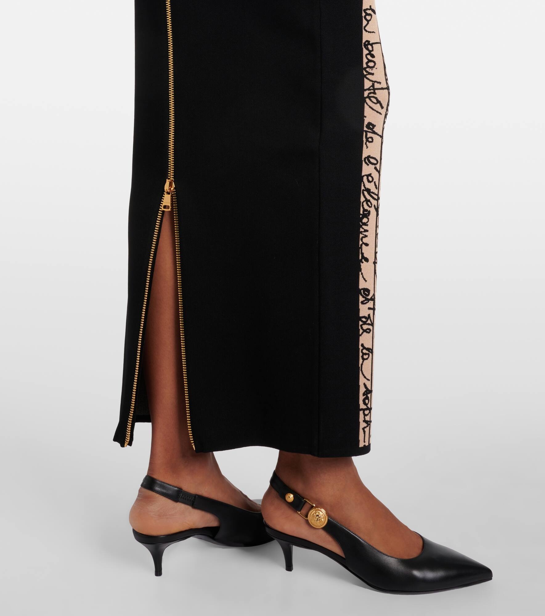 Knitted maxi dress - 5