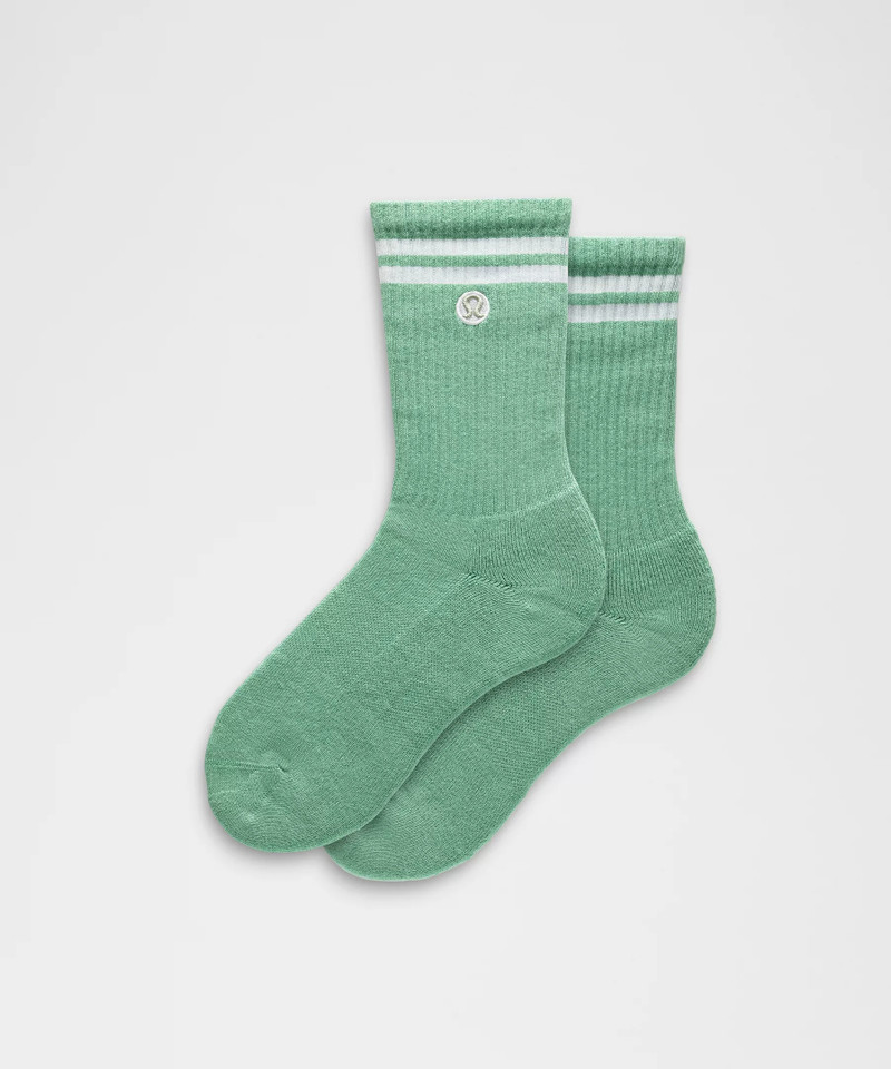 Unisex Daily Essential Crew Socks *Stripe 1