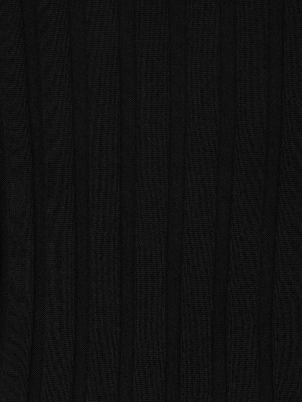 ribbed turtleneck sweater - 3