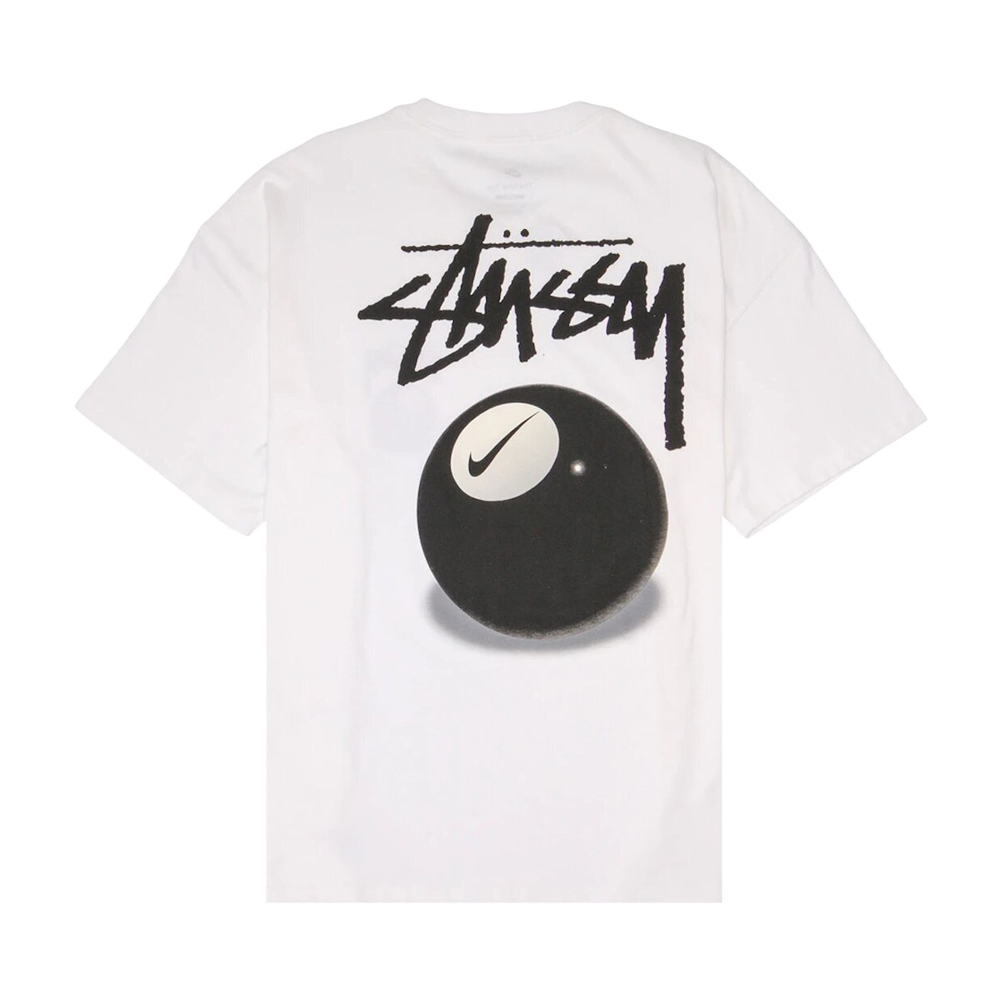 Nike x Stussy 8 Ball T-Shirt (Asia Sizing) 'White' - 2