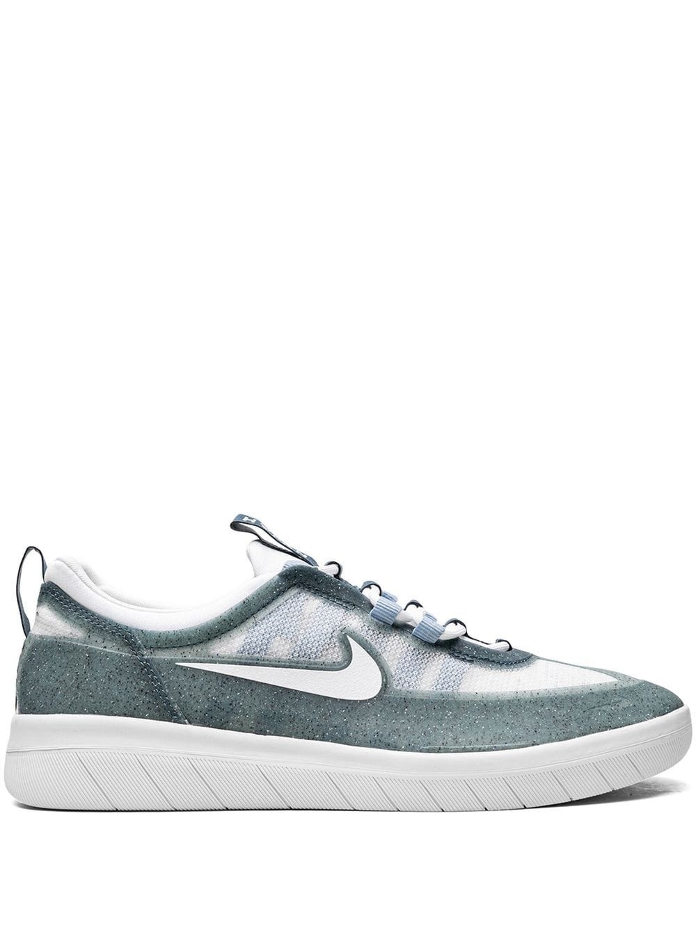 SB Nyjah Free 2 Premium "Ash Green/White/Boarder Blue" sneakers - 1