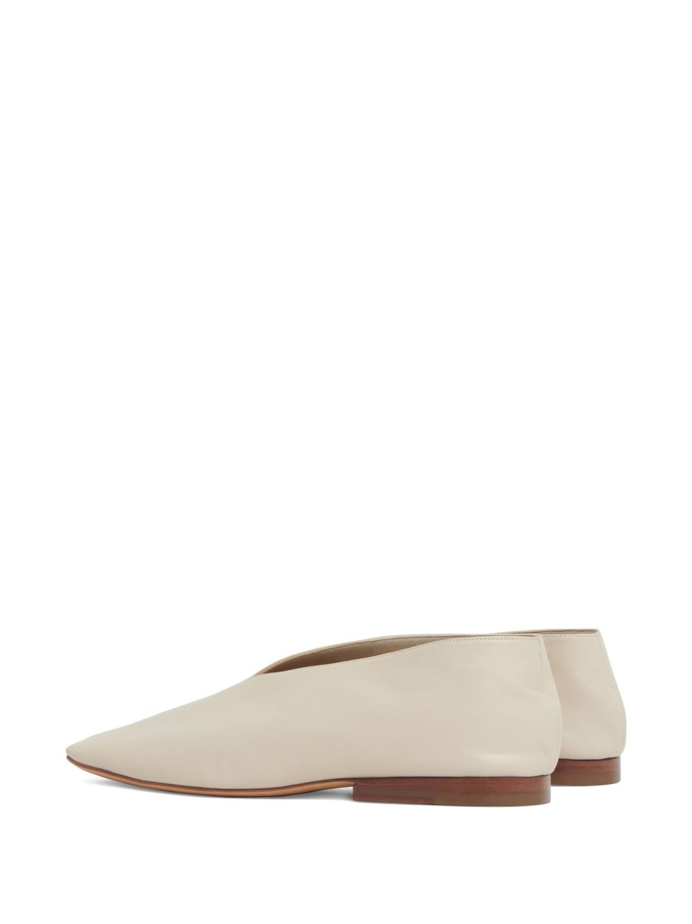 leather ballet flats - 3