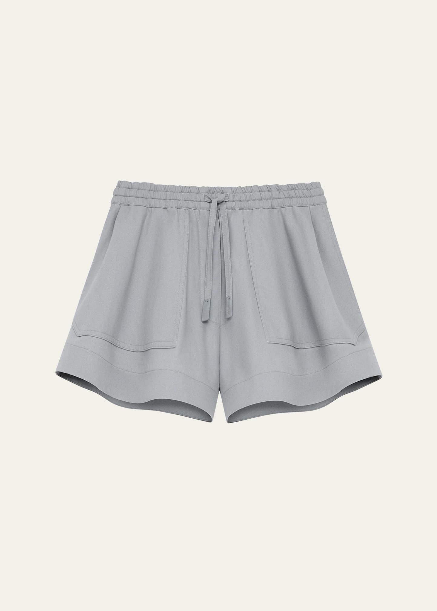 Flared Mini Shorts - 1