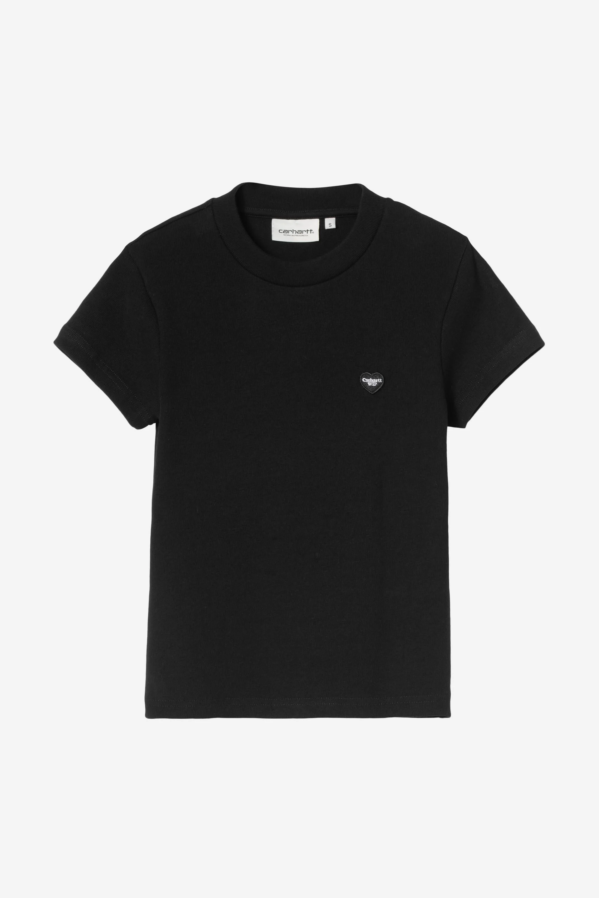 Women’s Small Heart Patch T-Shirt - 1