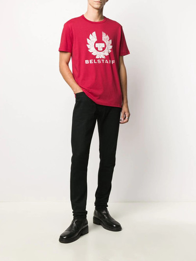 Belstaff logo print t-shirt outlook