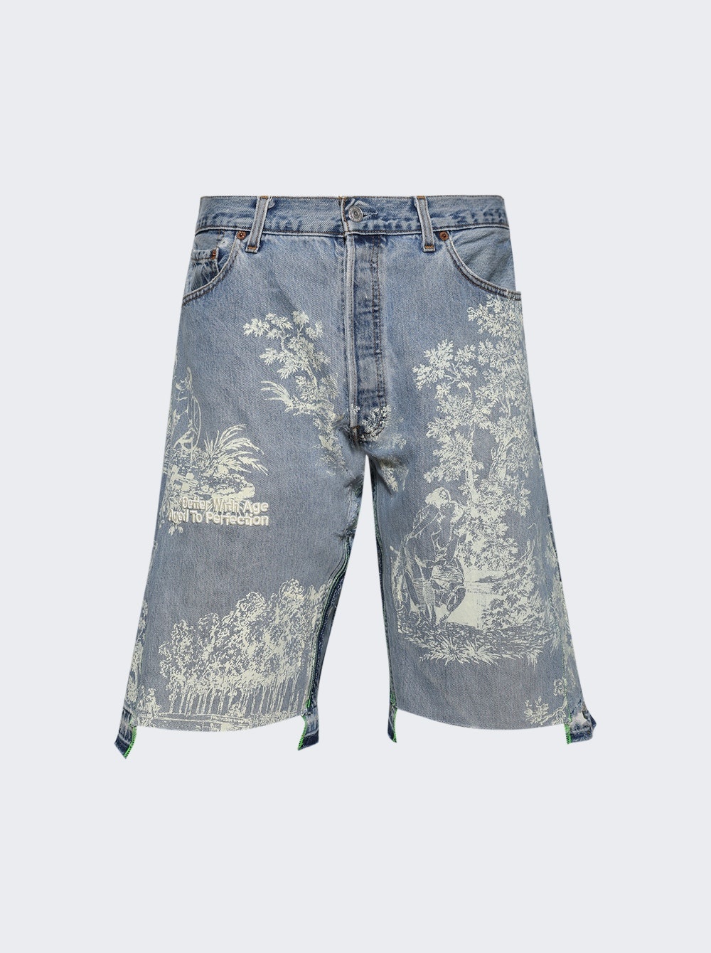 Teresa Double Wide Denim Short Indigo - 1