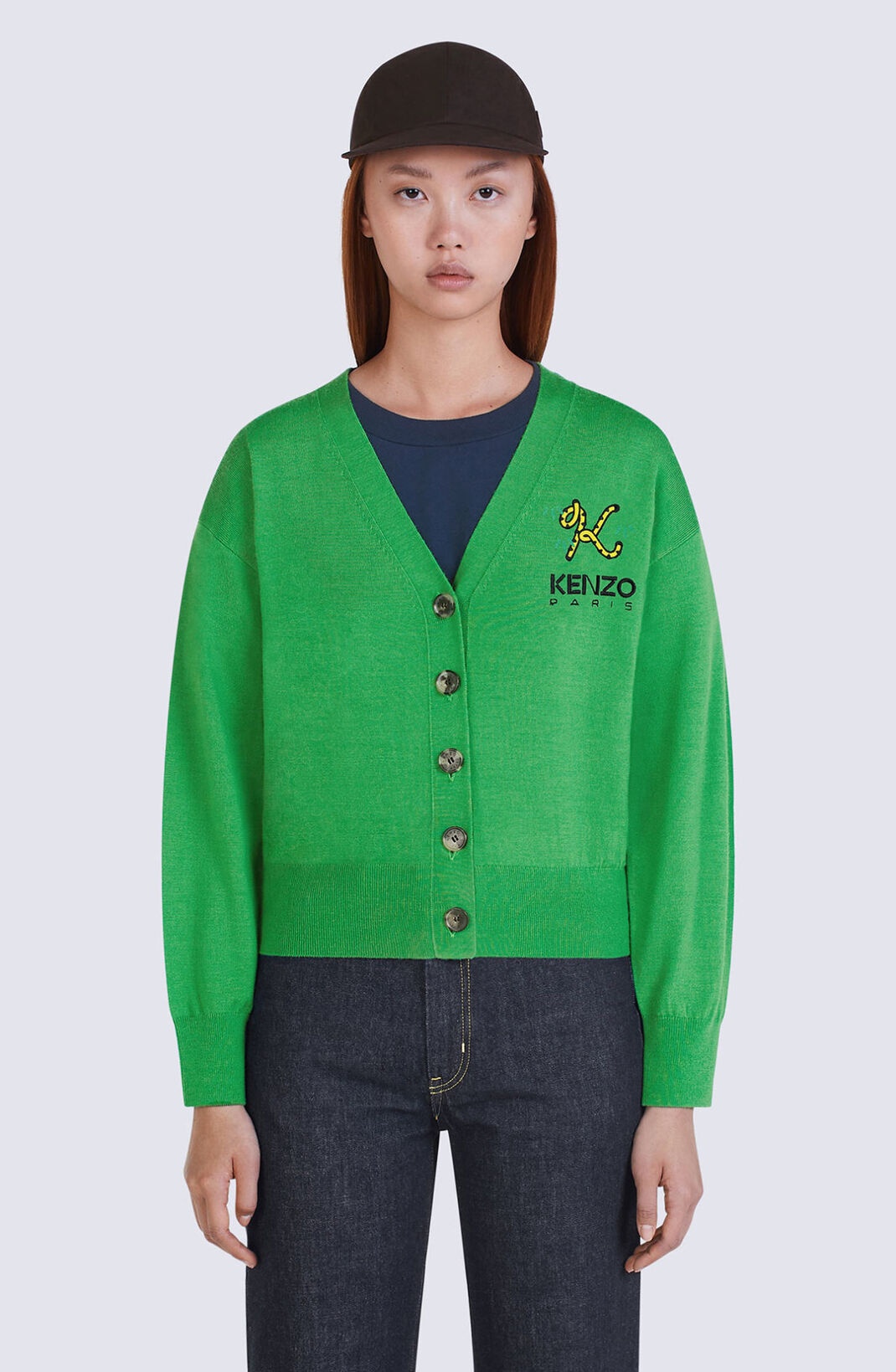 'Tiger Tail K' cardigan - 5