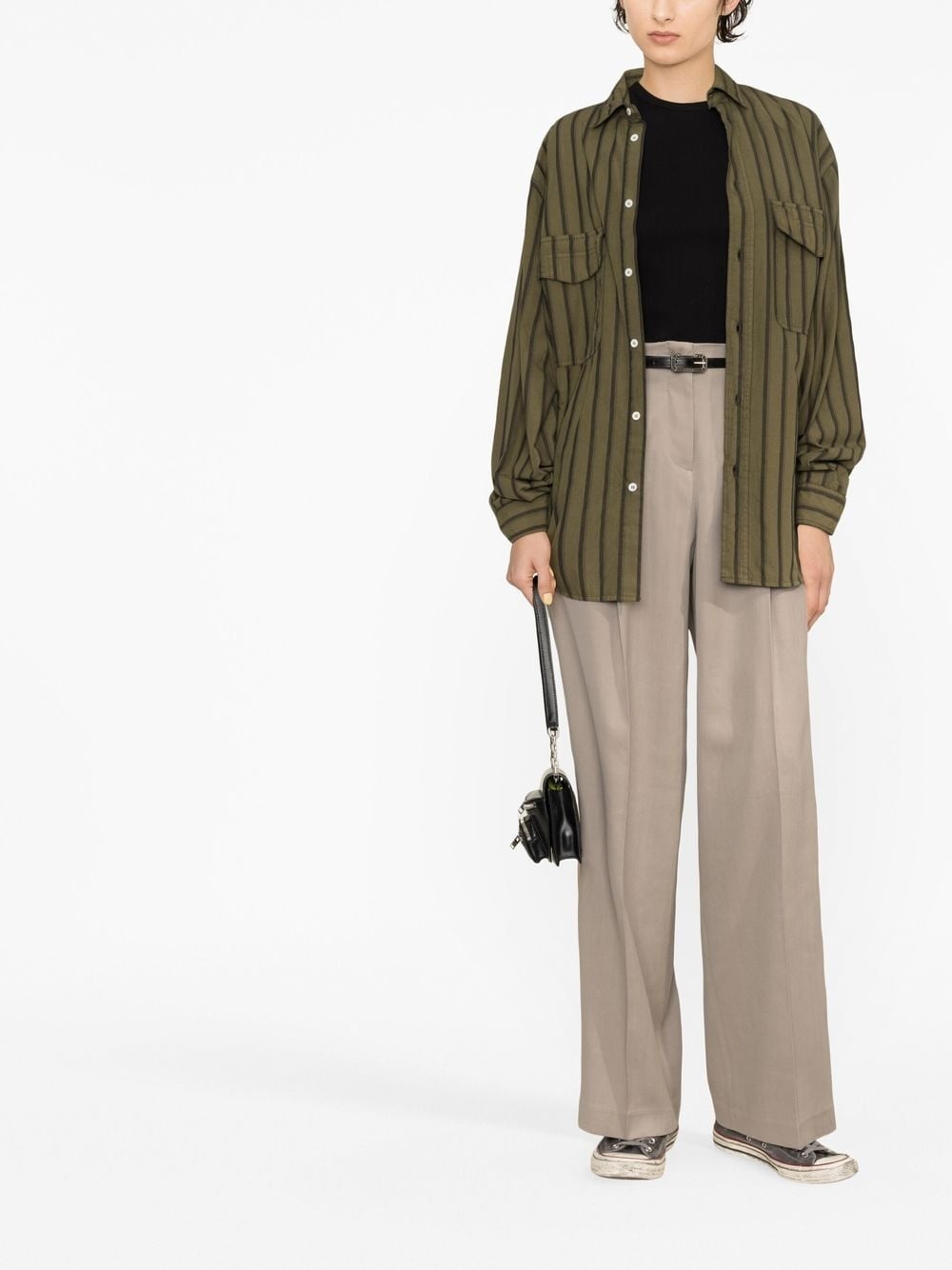tailored high-waisted trousers - 2