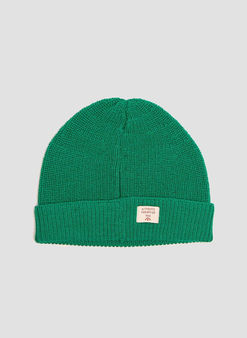Solid Beanie in Deck Green 1