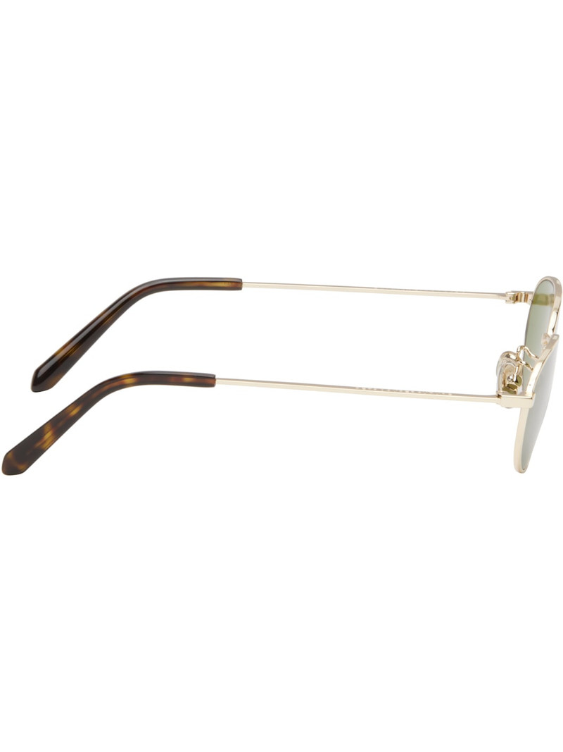 RETROSUPERFUTURE Gold Uovo Sunglasses outlook