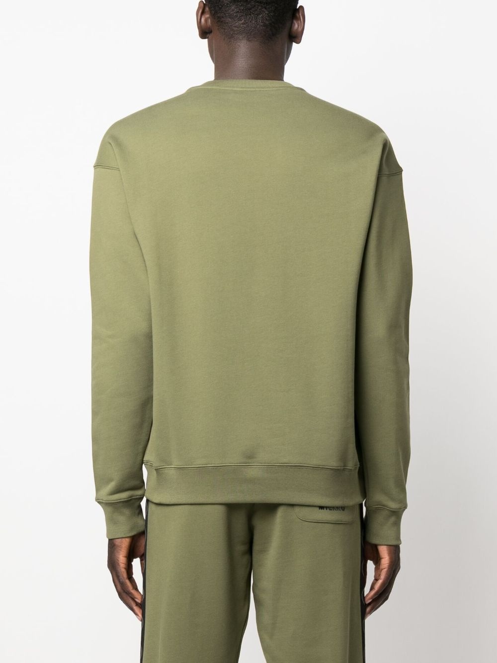 logo-print crew-neck sweatshirt - 4