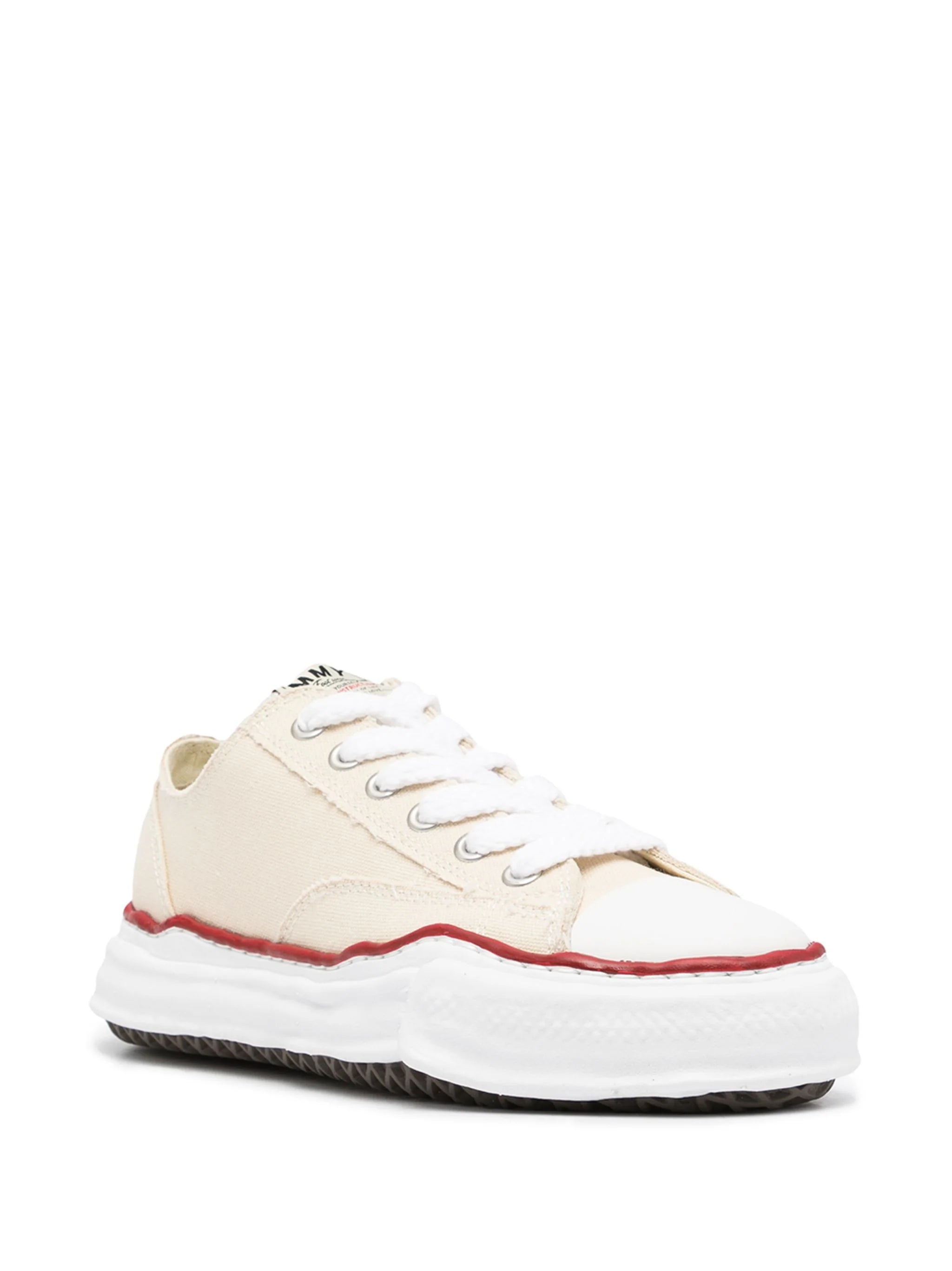 MAISON MIHARA YASUHIRO Peterson Low/Original Sole Canvas Low-Top Sneakers - 2