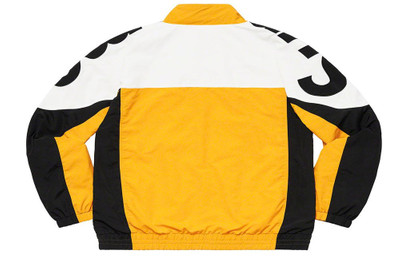 Supreme Supreme FW19 Week 1 Shoulder Logo Track Jacket 'Yellow' SUP-FW19-019 outlook