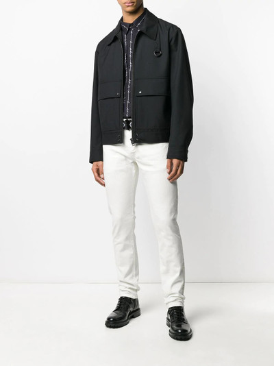 Diesel Boxy jacket with belted collar outlook