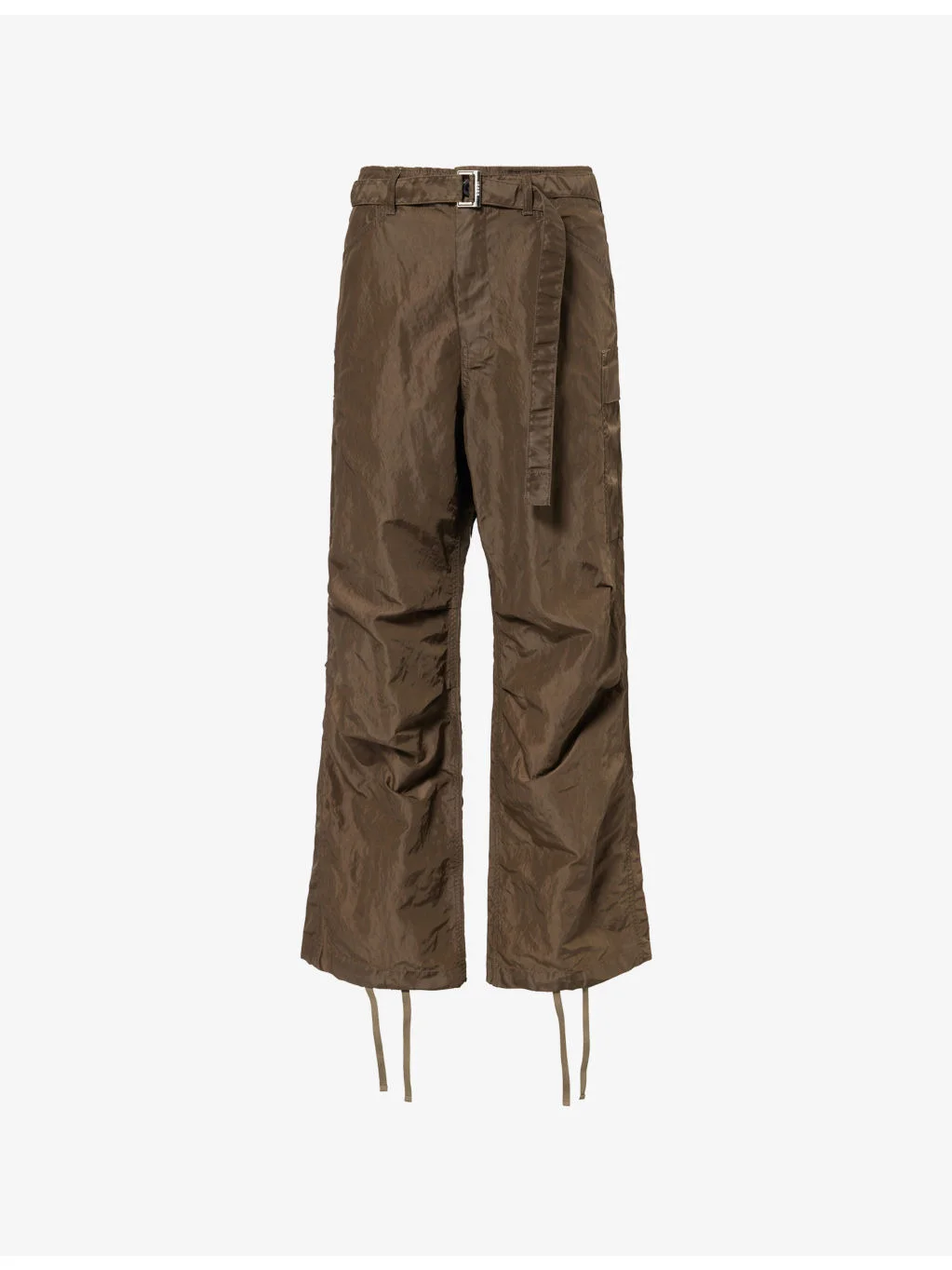 Treated Relaxed-Fit Nylon-Twill Trousers - 1