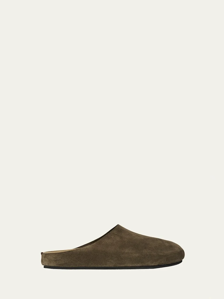 Hugo Suede Easy Mules - 1