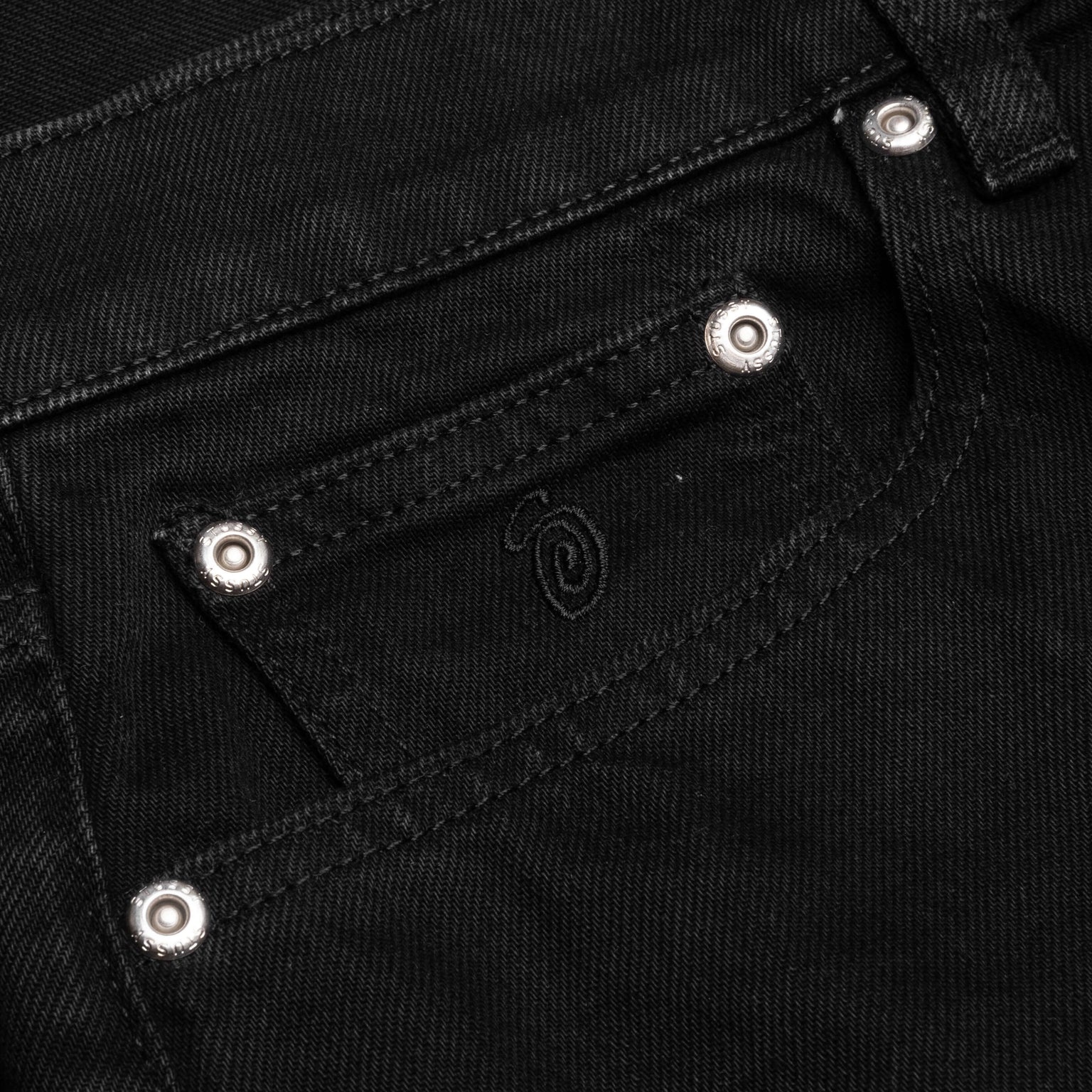 BIG OL SHORTS DENIM - BLACK - 3