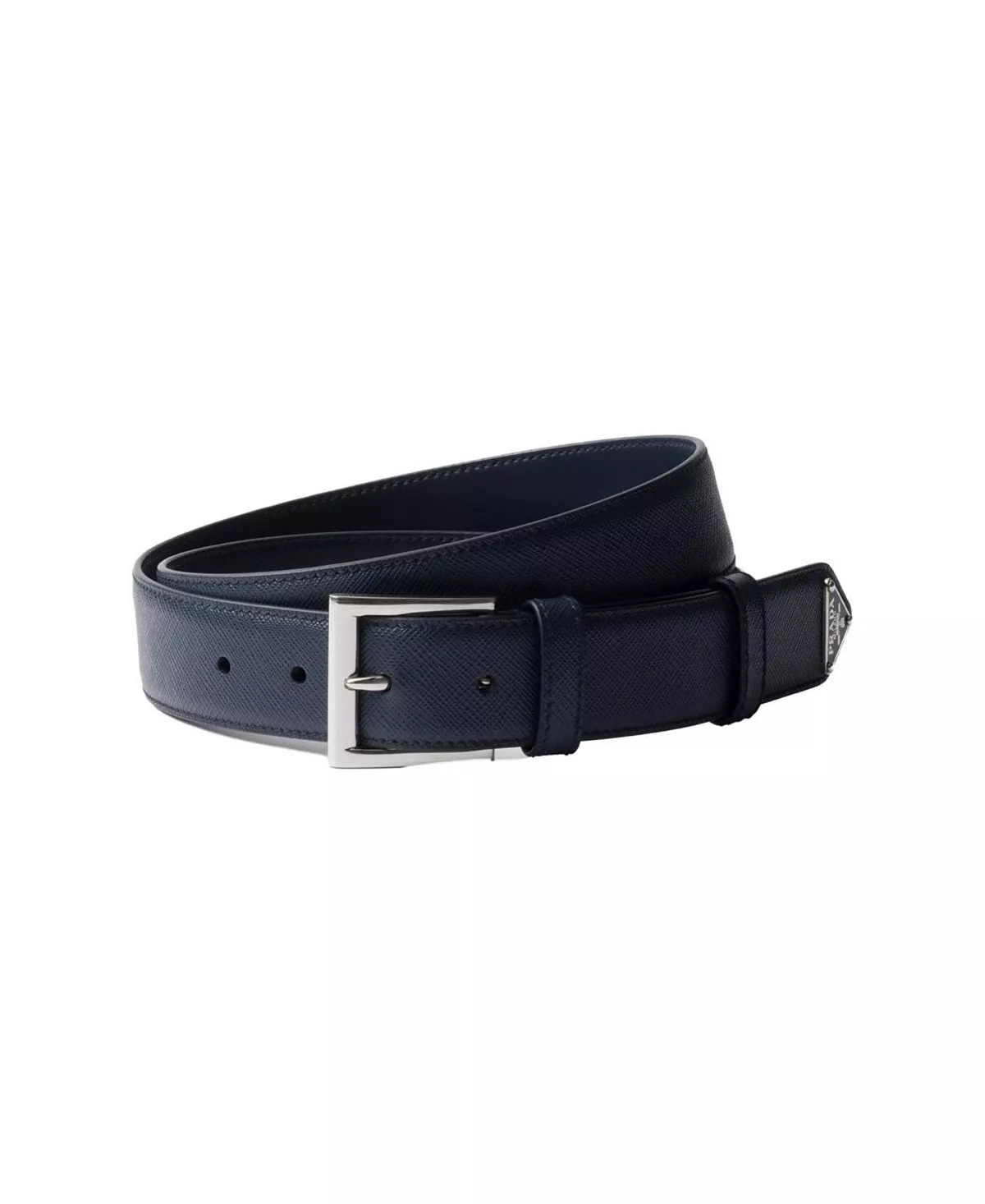 Saffiano Leather Belt - 4