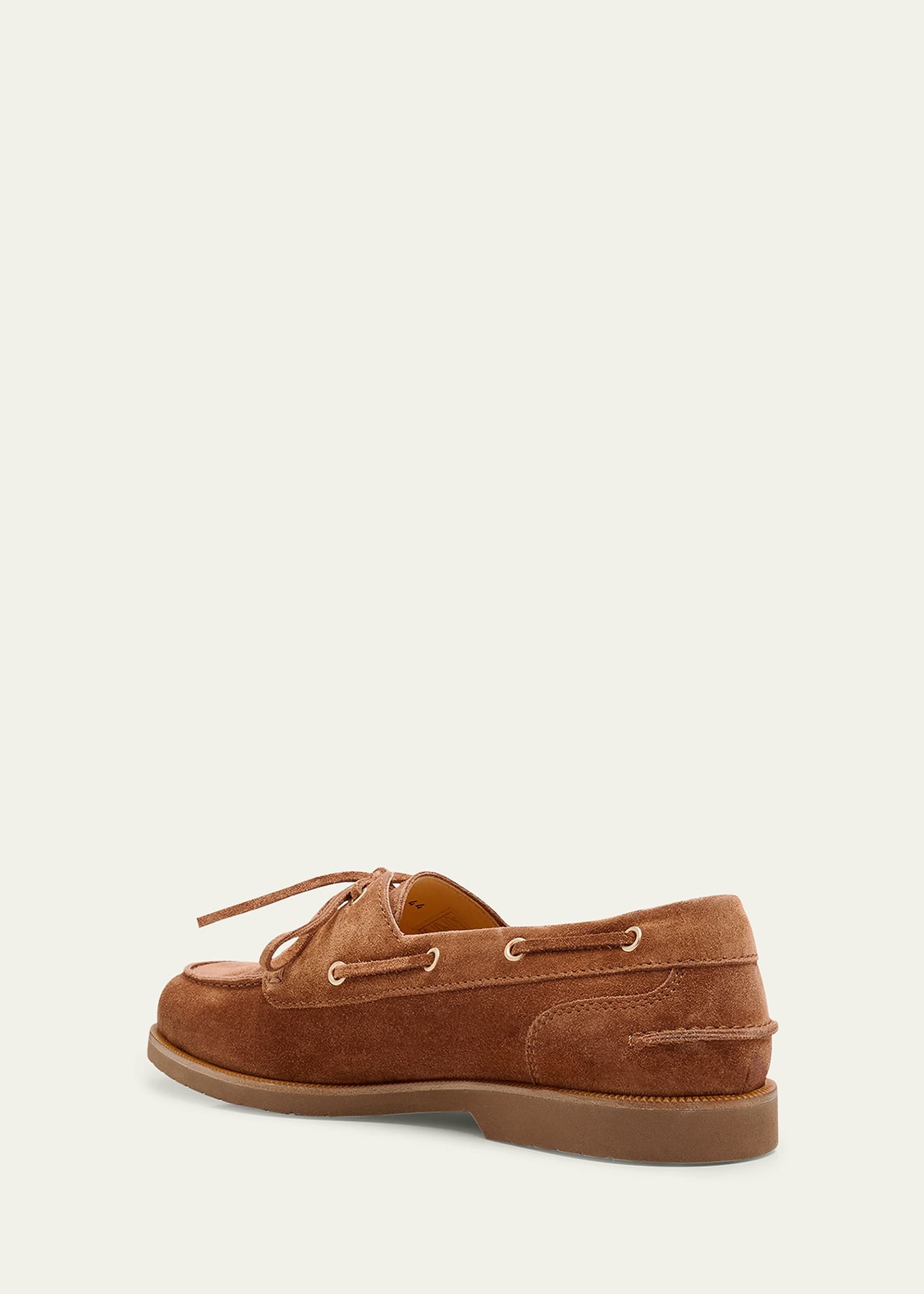 Men's Suede Boat Shoes - 4