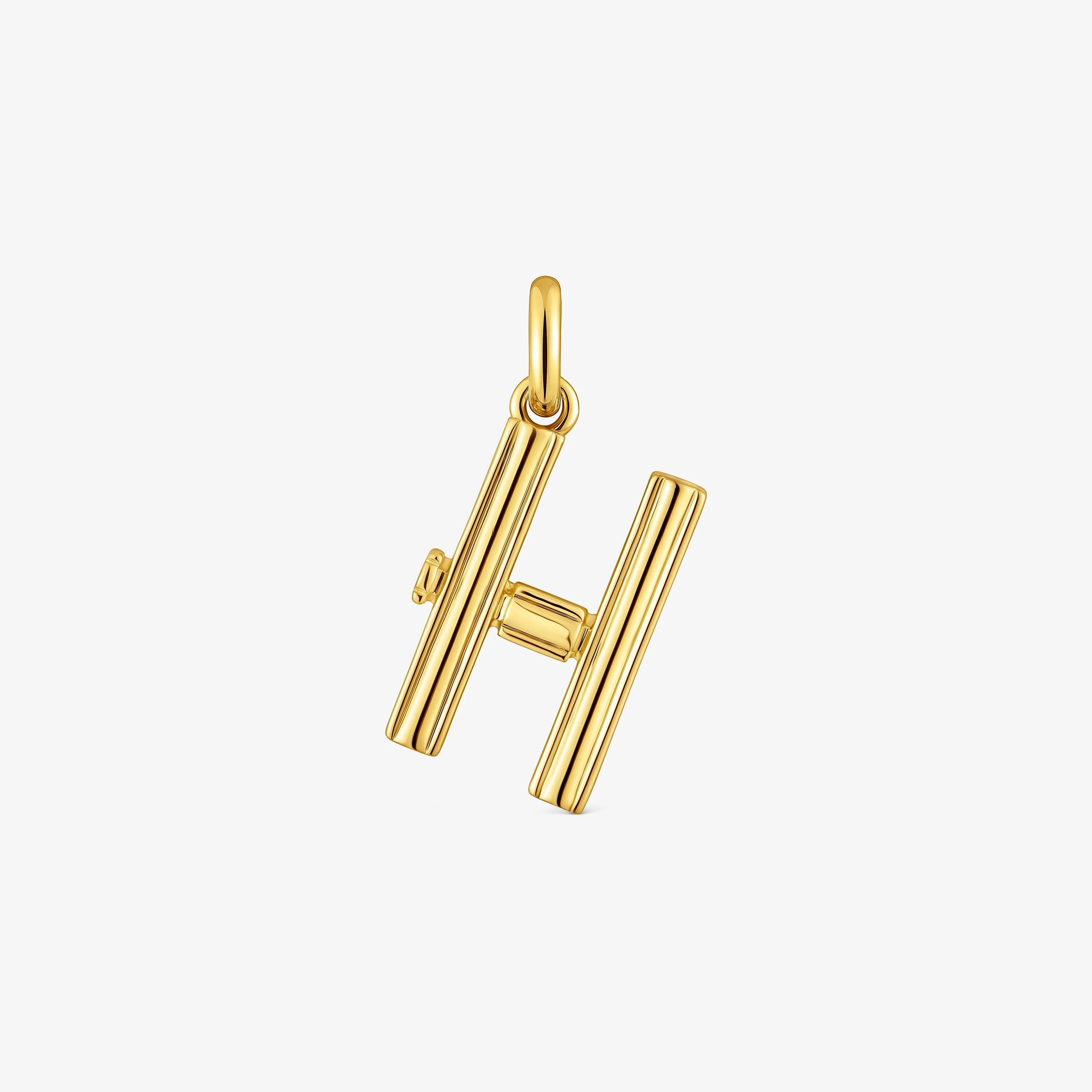 Medium 18K gold vermeil letter H Pendant TOUS Alphabet - 1