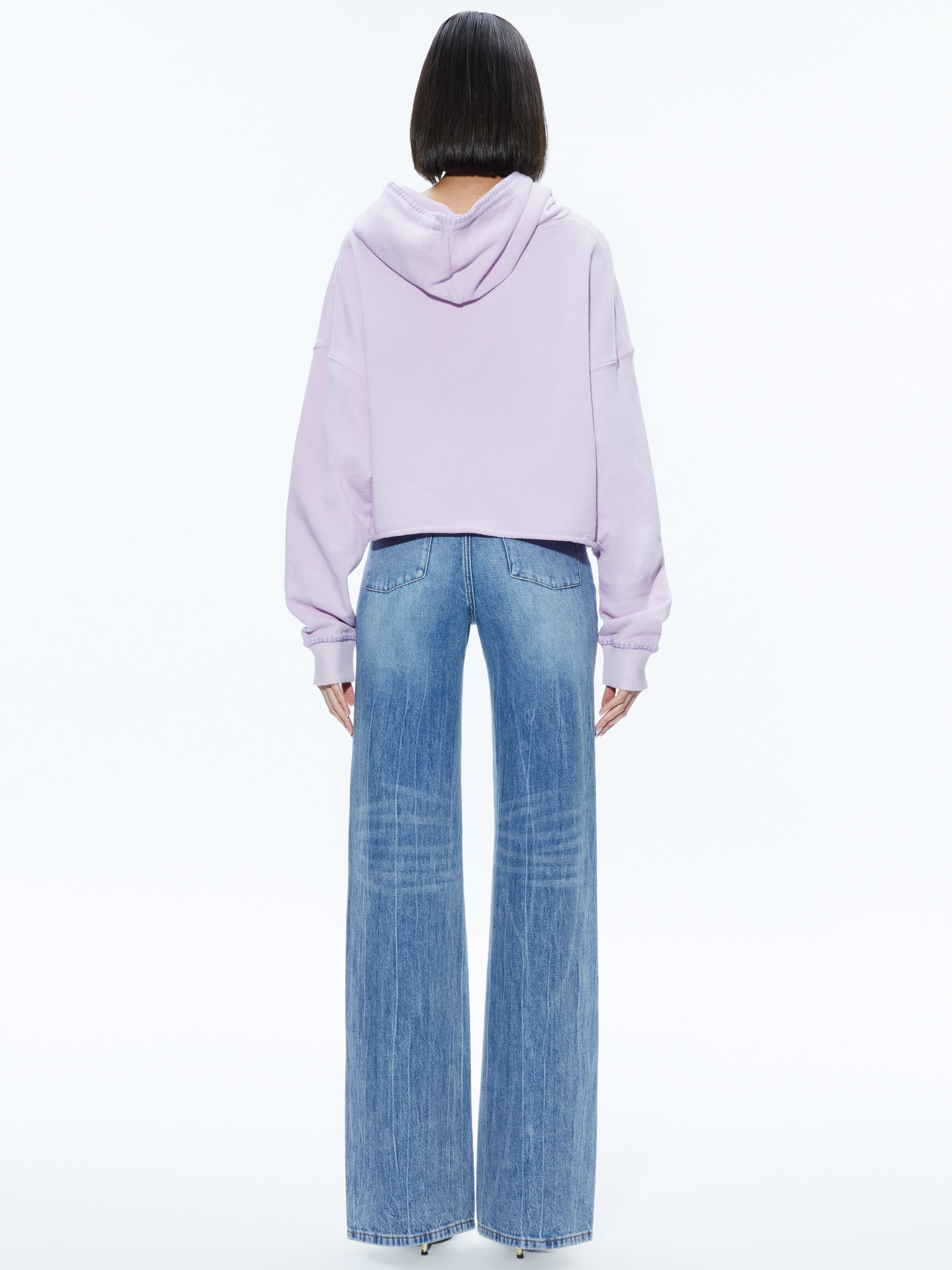 SUNNY BOXY CROPPED HOODIE - 2